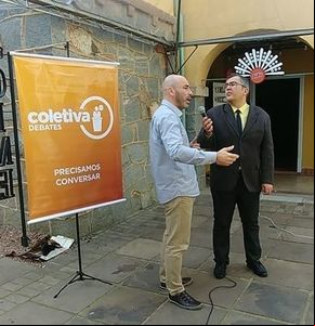 Coletivas Debates tem cobertura do canal Bah!, Multiverso, Travinha Esportes e Unipautas Coletivas Debates tem cobertura do canal Bah!, Multiverso, Travinha Esportes e Unipautas