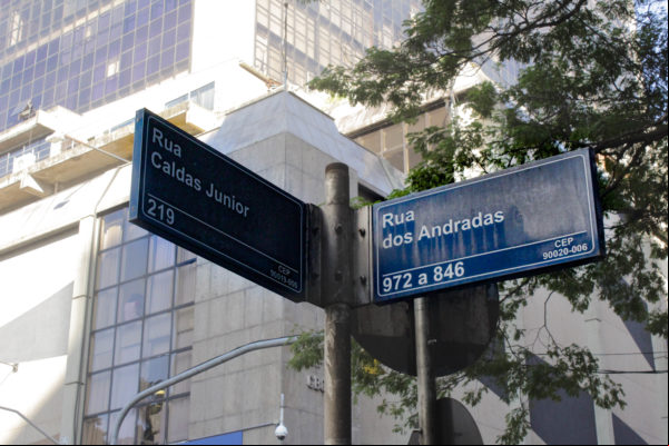 Aluno contabiliza nomes de jornalistas em logradouros da Capital Aluno contabiliza nomes de jornalistas em logradouros da Capital