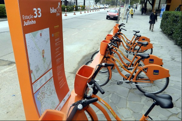 Sistema BikePoa atinge 665 mil viagens Sistema BikePoa atinge 665 mil viagens