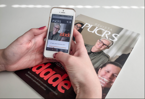 Endereço eletrônico da Revista PUCRS conquista versão mobile