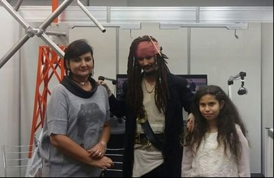 Capitão Jack Sparrow anima Congresso da Agert Capitão Jack Sparrow anima Congresso da Agert