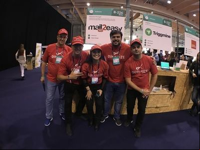 Dinamize comemora um ano de atuação em Portugal na Web Summit