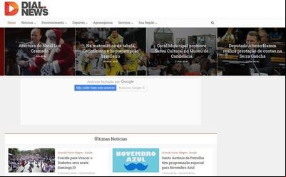 Portal de notícias do Grupo Dial de Comunicação está no ar Portal de notícias do Grupo Dial de Comunicação está no ar