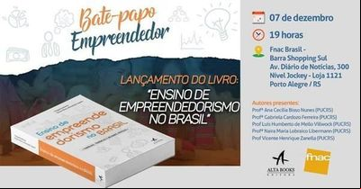 Pesquisadores da PUC assinam capítulo em obra sobre empreendedorismo Pesquisadores da PUC assinam capítulo em obra sobre empreendedorismo