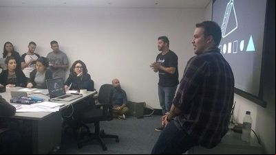 Dupla detalha Design Sprint para criação Dupla detalha Design Sprint para criação