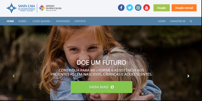 Santa Casa põe no ar plataforma de incentivos a projetos sociais Santa Casa põe no ar plataforma de incentivos a projetos sociais
