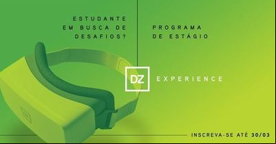 Programa de estágio da DZ Estúdio soma mais de 400 inscritos Programa de estágio da DZ Estúdio soma mais de 400 inscritos