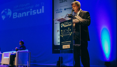'A era da inovação disruptiva' é mote de Fórum Internacional de TI do Banrisul 'A era da inovação disruptiva' é mote de Fórum Internacional de TI do Banrisul