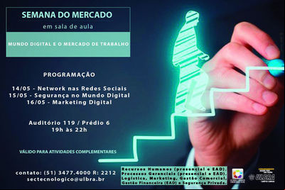 Logo mais, Ulbra dá início à Semana do Mercado em Sala de Aula Logo mais, Ulbra dá início à Semana do Mercado em Sala de Aula
