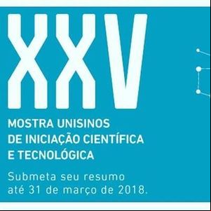 Unisinos realiza segunda edição de Mostra de Iniciação Científica Unisinos realiza segunda edição de Mostra de Iniciação Científica