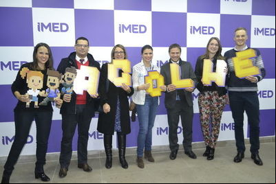 Segundo semestre da Imed é celebrado com evento de recepção