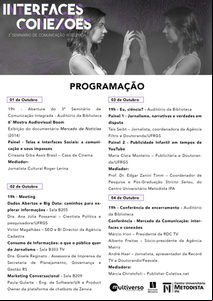 Terceiro Seminário de Comunicação Integrada acontece no IPA Terceiro Seminário de Comunicação Integrada acontece no IPA