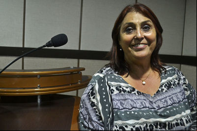Maria Luiza Benitez: Microfone de ouro Maria Luiza Benitez: Microfone de ouro