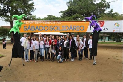 Sábado Solidário da Fadergs acontece na Escola Municipal Chico Mendes Sábado Solidário da Fadergs acontece na Escola Municipal Chico Mendes
