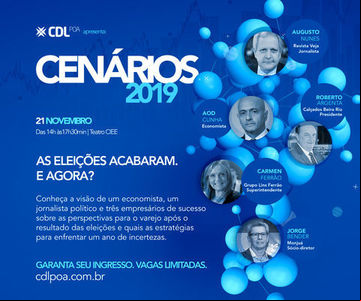 CDL Porto Alegre promove evento sobre investimentos no mercado gaúcho CDL Porto Alegre promove evento sobre investimentos no mercado gaúcho