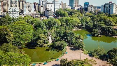 Hospital Moinhos, Melnick Even, Panvel e Zaffari entregam obras no Parcão