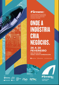 Conceito 'Onde a indústria cria negócios', criado pela SPR, marca Fimec 2019 Conceito 'Onde a indústria cria negócios', criado pela SPR, marca Fimec 2019