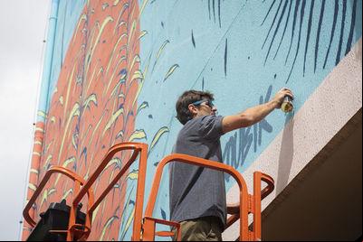 Artista urbano é tema de minidocumentário da Famecos Artista urbano é tema de minidocumentário da Famecos