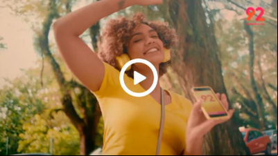 Campanha marca o novo momento da 92 FM, do Grupo RBS Campanha marca o novo momento da 92 FM, do Grupo RBS