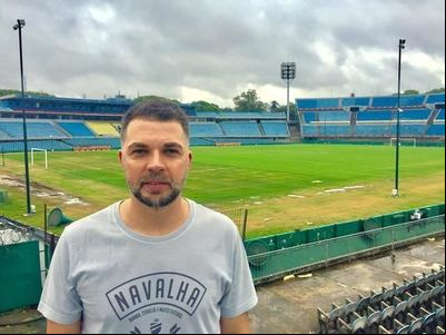 Depois de um período longe da TV, Felipe Bueno está de volta, agora na Record RS Depois de um período longe da TV, Felipe Bueno está de volta, agora na Record RS