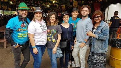 Equipe da Pauta - Conexão e Conteúdo acompanha clientes no Festuris, em Gramado Equipe da Pauta - Conexão e Conteúdo acompanha clientes no Festuris, em Gramado
