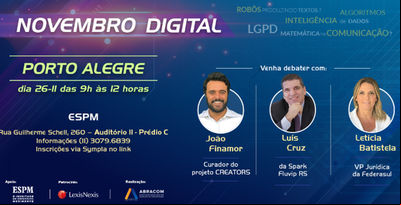 Aspectos do digital na comunicação é tema de debate promovido pela Abracom Aspectos do digital na comunicação é tema de debate promovido pela Abracom