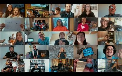 Professores e colaboradores da Famecos produzem vídeo durante quarentena Professores e colaboradores da Famecos produzem vídeo durante quarentena