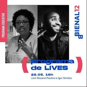 Bienal do Mercosul estreia o 'Programa de Lives Bienal 12' nesta quinta-feira Bienal do Mercosul estreia o 'Programa de Lives Bienal 12' nesta quinta-feira
