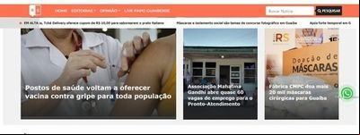 Repórter Guaibense é o novo veículo da Região Metropolitana Repórter Guaibense é o novo veículo da Região Metropolitana