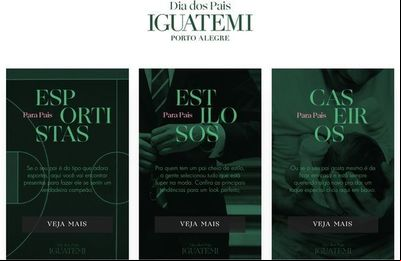 Iguatemi POA promove bate-papo sobre os desafios da paternidade Iguatemi POA promove bate-papo sobre os desafios da paternidade