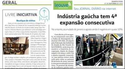 Novidade no Grupo RSCOM: empresa lança Jornal Leouve Novidade no Grupo RSCOM: empresa lança Jornal Leouve