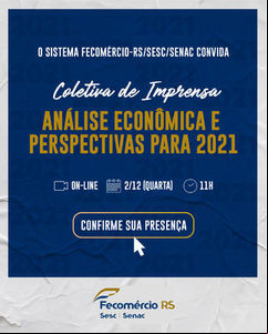 Sistema Fecomércio convida para coletiva de imprensa Sistema Fecomércio convida para coletiva de imprensa