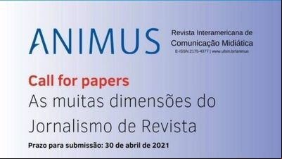 Programa da UFSM promove publicações de trabalhos na Animus Programa da UFSM promove publicações de trabalhos na Animus