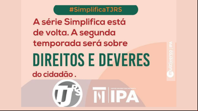 IPA tem parceria com TJRS para levar informações direto à população IPA tem parceria com TJRS para levar informações direto à população