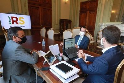 Presidente da Federasul alinha pautas da gestão com o governador Eduardo Leite Presidente da Federasul alinha pautas da gestão com o governador Eduardo Leite
