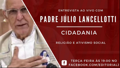 Nova temporada: 'Sem Estúdio' entrevista religioso e ativista social Júlio Lancellotti Nova temporada: 'Sem Estúdio' entrevista religioso e ativista social Júlio Lancellotti