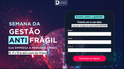 Decision FGV promove o 'Semana da Gestão Antifrágil - Sua Empresa à Prova de Crises' Decision FGV promove o 'Semana da Gestão Antifrágil - Sua Empresa à Prova de Crises'
