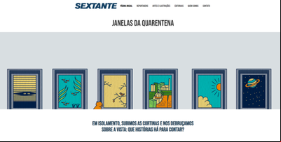 Alunos de Jornalismo da Ufrgs promovem lives para nova edição da revista 'Sextante'