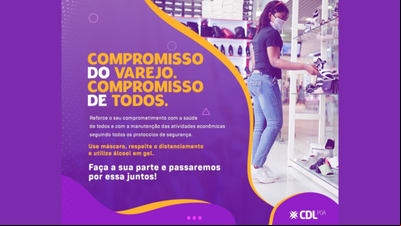 CDL POA promove campanha 'Compromisso do varejo. Compromisso de todos'' CDL POA promove campanha 'Compromisso do varejo. Compromisso de todos''