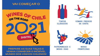 Wines of Chile vem ao Brasil para promover feira de vinhos Wines of Chile vem ao Brasil para promover feira de vinhos