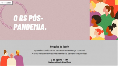 Assembleia apresenta portal com conteúdos sobre o 'RS Pós-Pandemia' Assembleia apresenta portal com conteúdos sobre o 'RS Pós-Pandemia'
