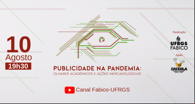Publicidade na Pandemia é tema da aula inaugural de curso da área na Fabico Publicidade na Pandemia é tema da aula inaugural de curso da área na Fabico