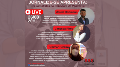 Núcleo de Estudantes de Jornalismo do Sindjors promove o 'Jornalize-se' Núcleo de Estudantes de Jornalismo do Sindjors promove o 'Jornalize-se'