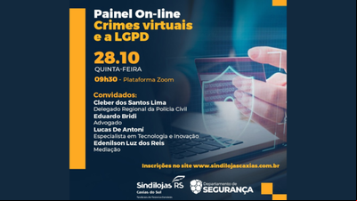 Sindilojas Caxias promove debate sobre Lei Geral de Proteção de Dados Sindilojas Caxias promove debate sobre Lei Geral de Proteção de Dados