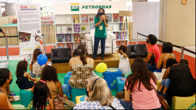 Petrobras leva atividades para crianças na 67ª Feira do Livro de POA Petrobras leva atividades para crianças na 67ª Feira do Livro de POA