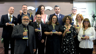 ARI Serra e CIC Caxias homenageiam nove comunicadores ARI Serra e CIC Caxias homenageiam nove comunicadores