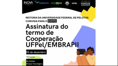UFPel e Embrapii apresentam espaço para tecnologia agrícola UFPel e Embrapii apresentam espaço para tecnologia agrícola