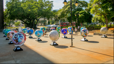 Porto Alegre recebe obras de Arte inspiradas em objetivos da ONU Porto Alegre recebe obras de Arte inspiradas em objetivos da ONU