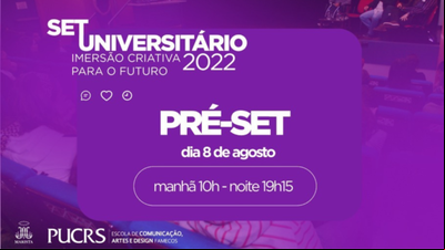 Evento de lançamento do Set Universitário acontece nesta segunda-feira Evento de lançamento do Set Universitário acontece nesta segunda-feira