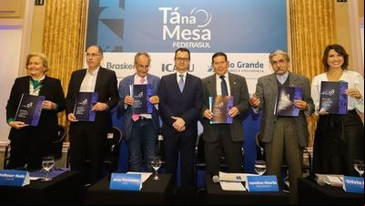 Candidatos gaúchos ao Senado participaram de segundo eleitoral da Federasul Candidatos gaúchos ao Senado participaram de segundo eleitoral da Federasul